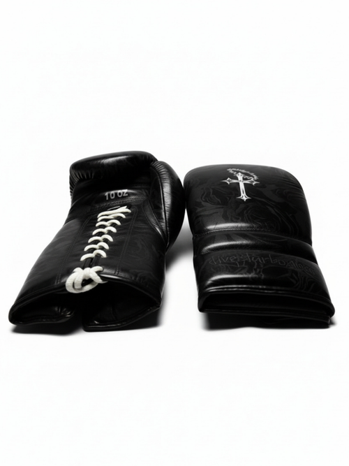 FiveStarBoxing Handmade Crown Of Thorns Crucifix Japanese Boxing Gloves