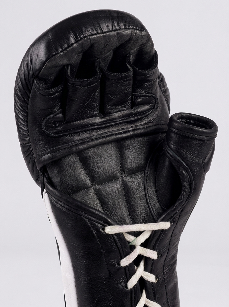 Close-up of the FTR-01 open-palm interior padding