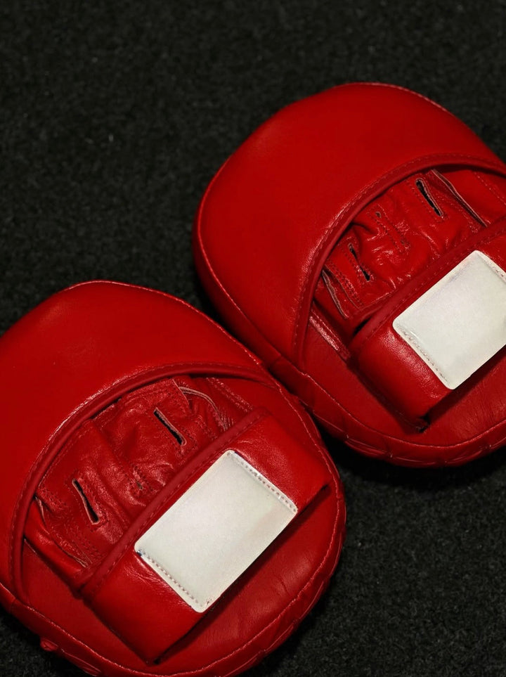 Japanese Style Professional Fight Gear Curved Focus Mitts Five Star Boxing