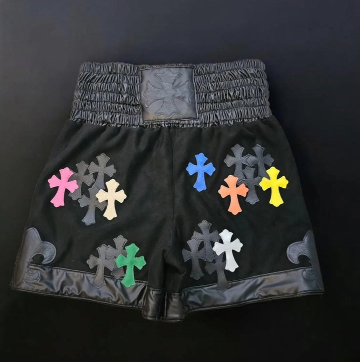 Crucifix Boxing Trunks Five Star Boxing