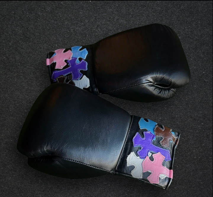 Crucifix Handmade Boxing Gloves | Premium Quality & Custom Designs My Store