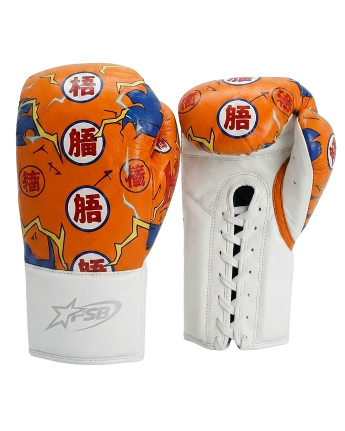DBZ Super Boxing Gloves | Horse Hair Lace-Up Boxing Gloves