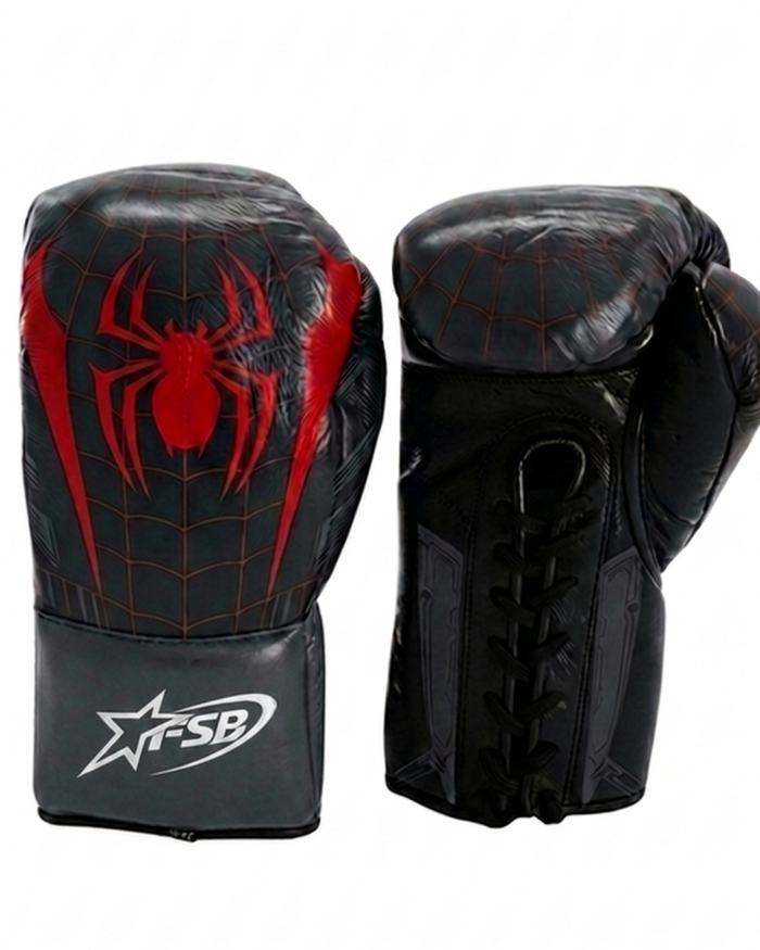 Mile Morales FSB Gloves | Horse Hair Lace-Up Boxing Gloves