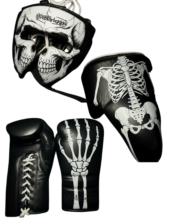 FiveStarBoxing Skeleton Boxing Gear Full Set - Custom Build