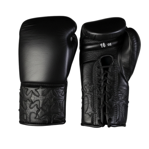 Black Crucifix Boxing Gloves – Custom Build