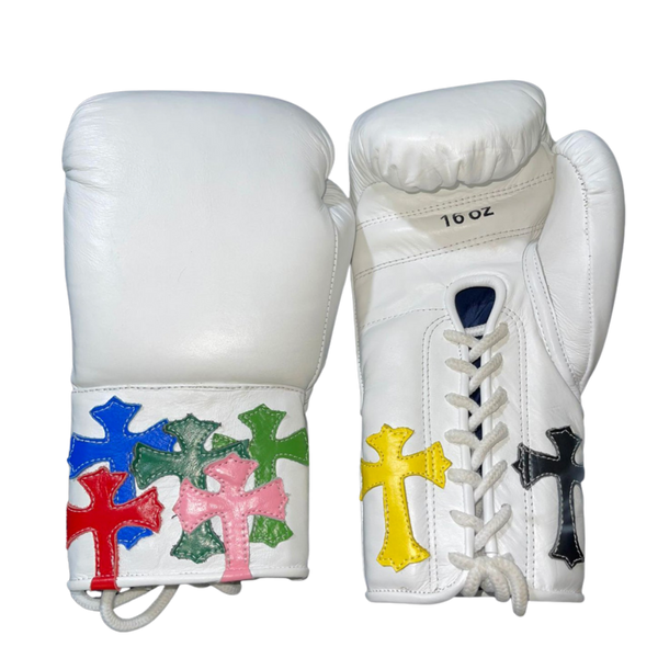 Crucifix Handmade Boxing Gloves | Premium Quality & Custom Designs My Store