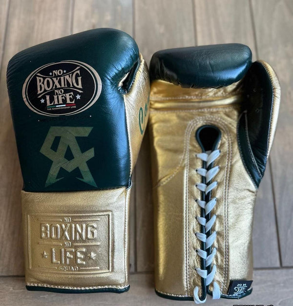 No Boxing No Life | Customisable | All Colours & Ounces | Horse Hair Padded | Full 100% Genuine Leather