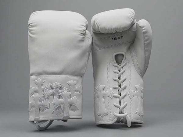 Crucifix Handmade Boxing Gloves | Premium Quality & Custom Designs